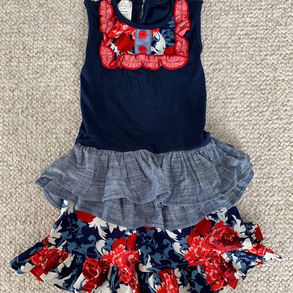 Persnickety 18-24 months outfit (shorts and top)